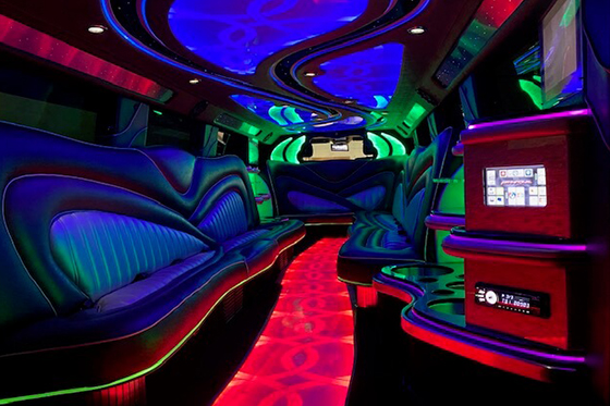 hummer limo interior